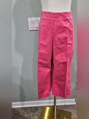 Liz Claiborne Hot Pink Cropped Pants